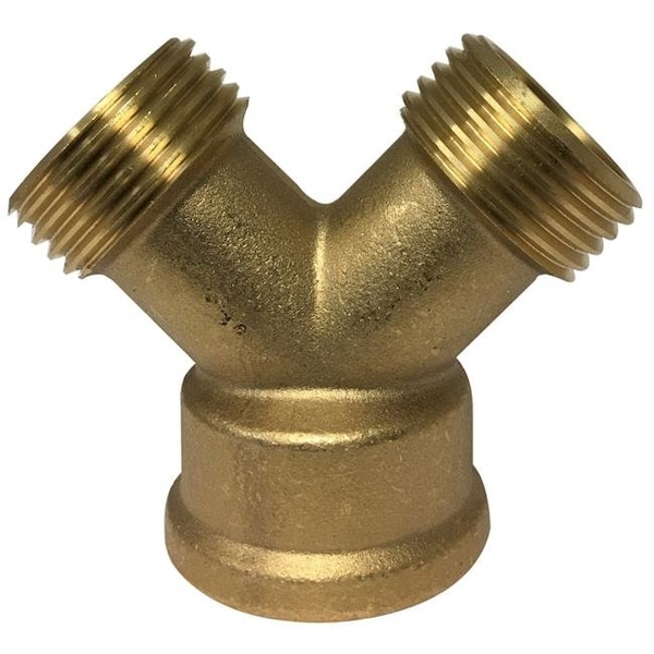 Midland Industries 30140LF 0.75 Lead Free Red Brass Garden Hose Wye 30140LF - main
